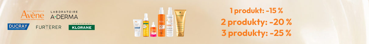 Avène, Aderma, Ducray, Klorane, René Furterer