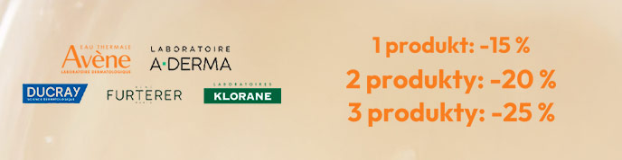 Avène, Aderma, Ducray, Klorane, René Furterer