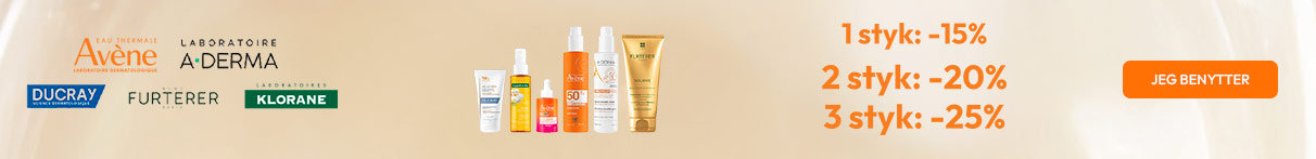 Avène, Aderma, Ducray, Klorane, René Furterer