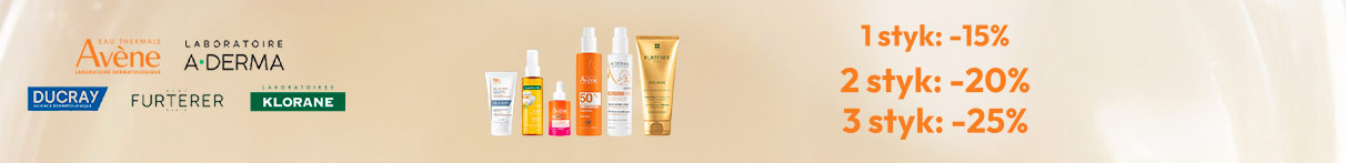 Avène, Aderma, Ducray, Klorane, René Furterer