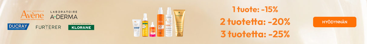 Avène, Aderma, Ducray, Klorane, René Furterer