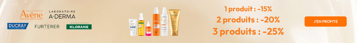 Avène, Aderma, Ducray, Klorane, René Furterer