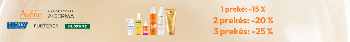 Avène, Aderma, Ducray, Klorane, René Furterer