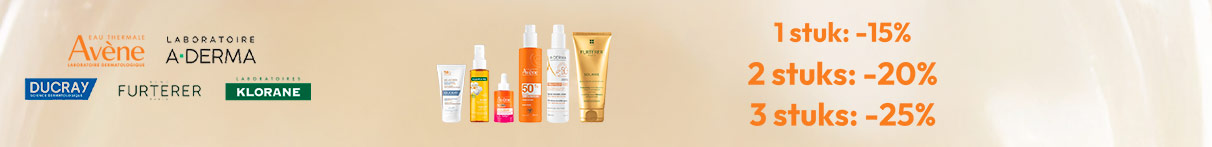 Avène, Aderma, Ducray, Klorane, René Furterer