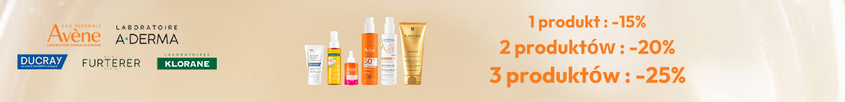Avène, Aderma, Ducray, Klorane, René Furterer