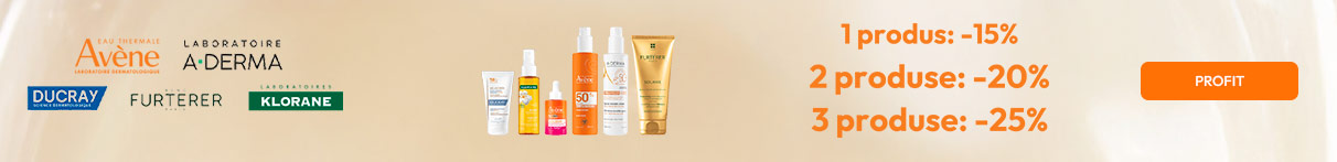 Avène, Aderma, Ducray, Klorane, René Furterer