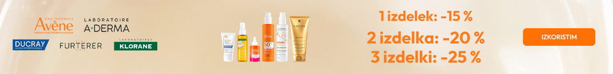 Avène, Aderma, Ducray, Klorane, René Furterer