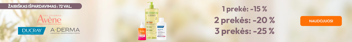 Avène, Aderma, Ducray