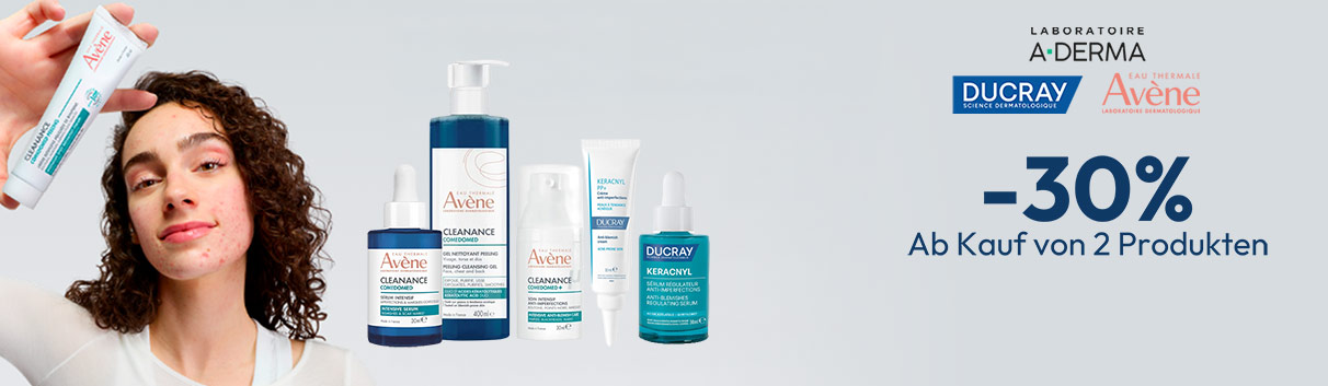 Avène, Aderma, Ducray