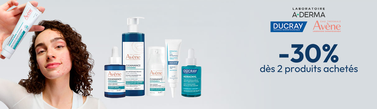 Avène, Aderma, Ducray