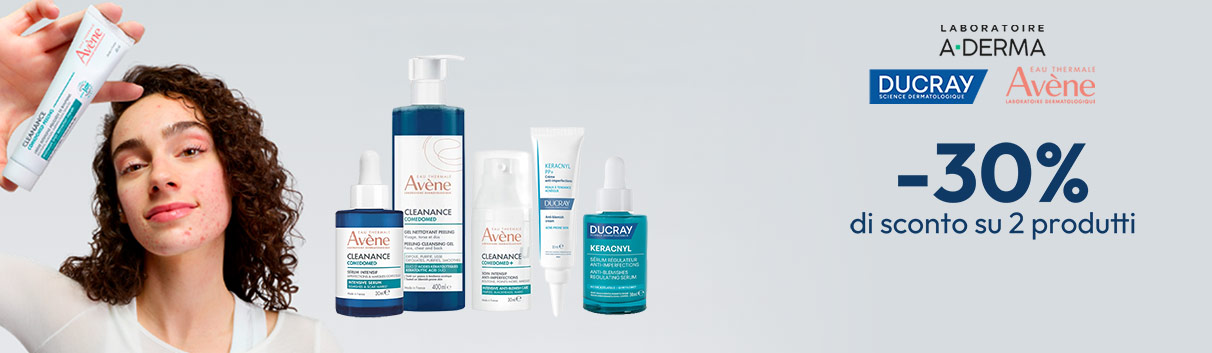 Avène, Aderma, Ducray