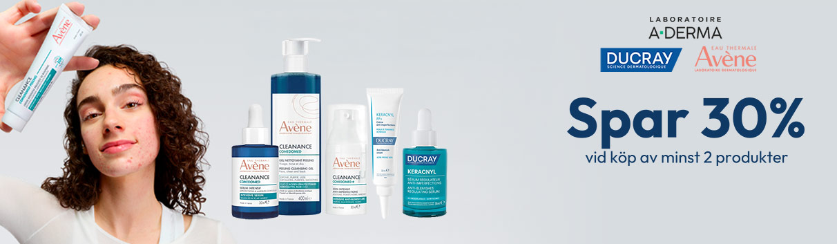 Avène, Aderma, Ducray