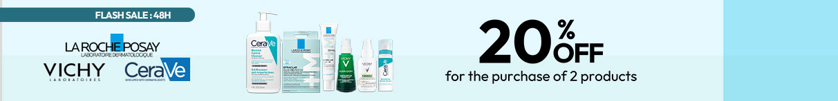 La Roche-Posay, Vichy, CeraVe