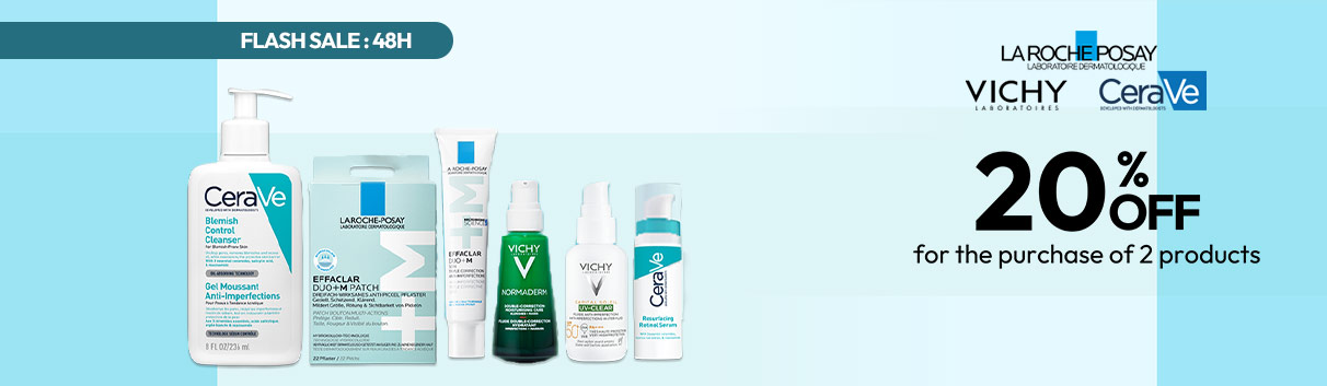 La Roche-Posay, Vichy, CeraVe