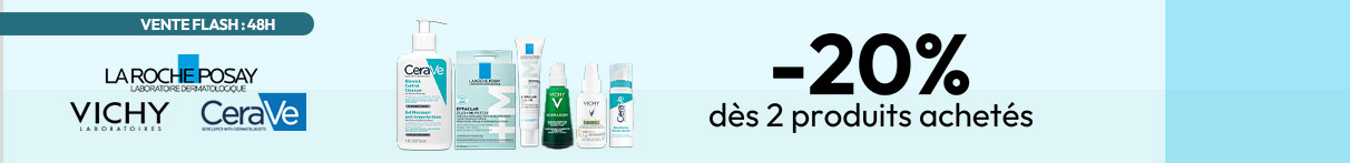 La Roche-Posay, Vichy, CeraVe