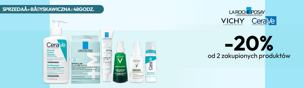 La Roche-Posay, Vichy, CeraVe