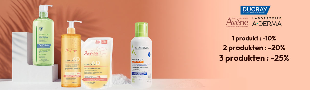 Avène, Aderma, Ducray