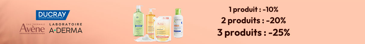 Avène, Aderma, Ducray