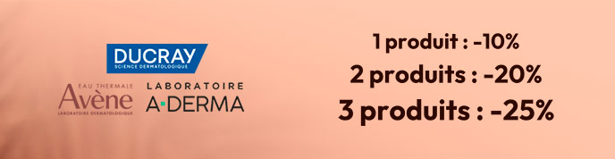Avène, Aderma, Ducray