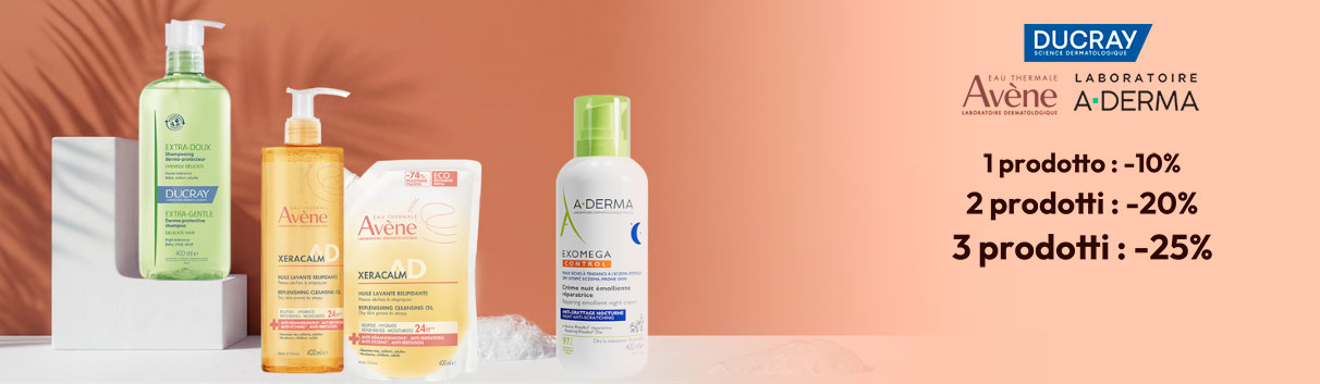 Avène, Aderma, Ducray