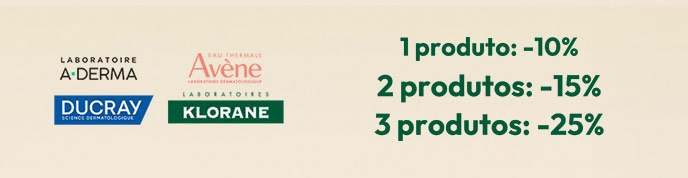 Avène, Aderma, Ducray, Klorane
