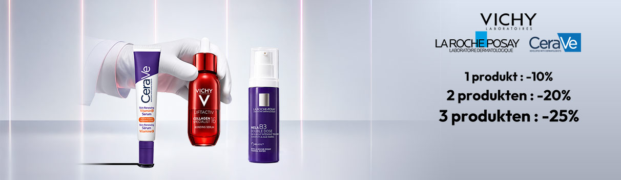 La Roche-Posay, Vichy, CeraVe