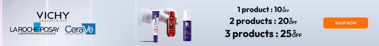 La Roche-Posay, Vichy, CeraVe