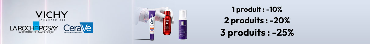 La Roche-Posay, Vichy, CeraVe