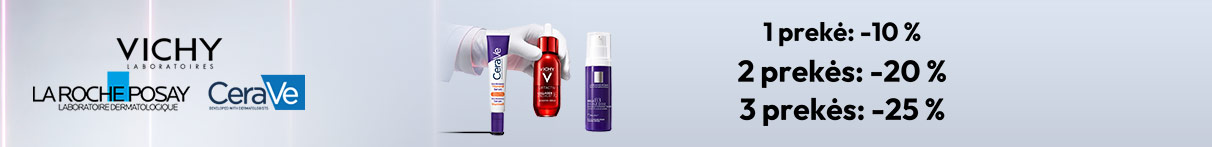 La Roche-Posay, Vichy, CeraVe