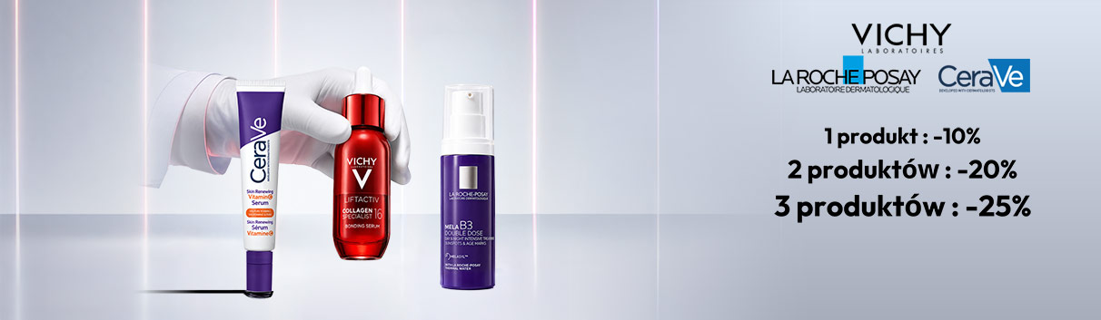 La Roche-Posay, Vichy, CeraVe
