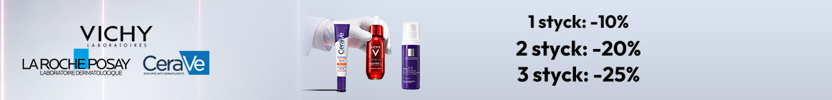 La Roche-Posay, Vichy, CeraVe