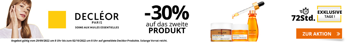 -30% auf alle Decléor Produkte