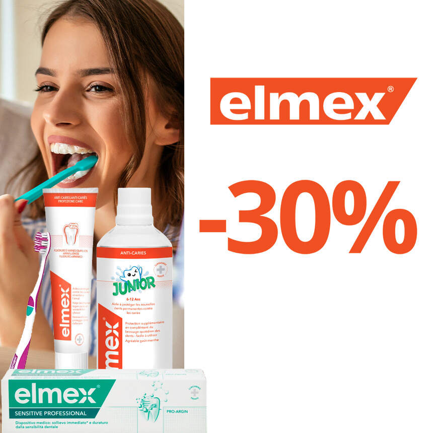 -30% sur tous les produits Elmex