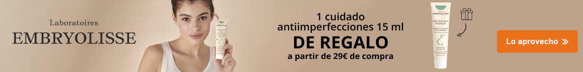  en todos los productos Embryolisse