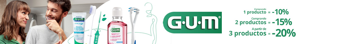 -10% en todos los productos GUM