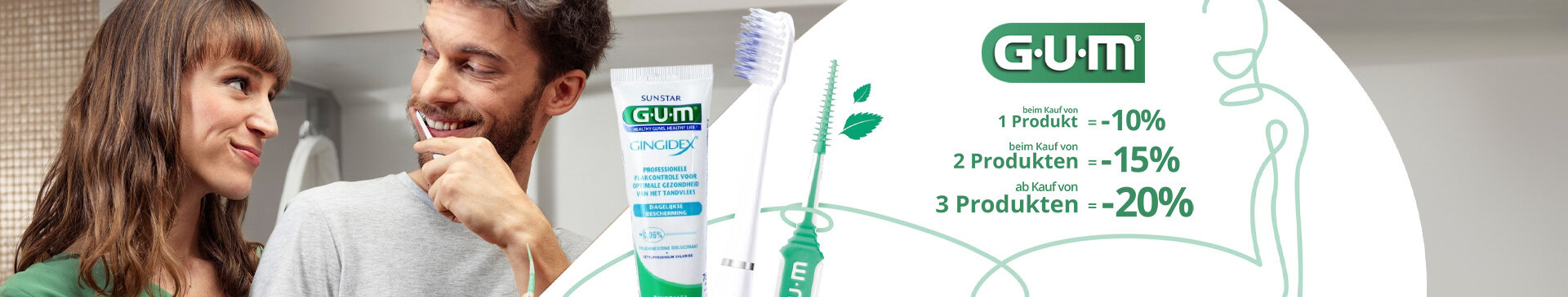 -10% auf alle GUM Produkte