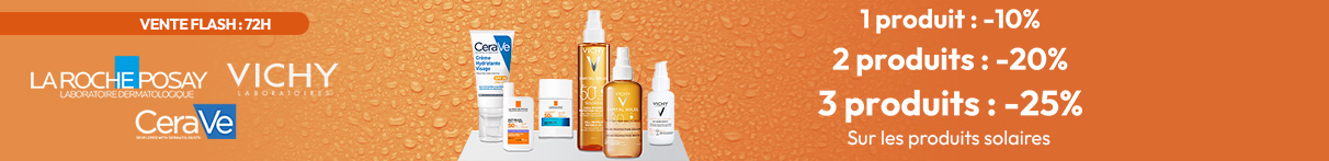 La Roche-Posay, Vichy, CeraVe