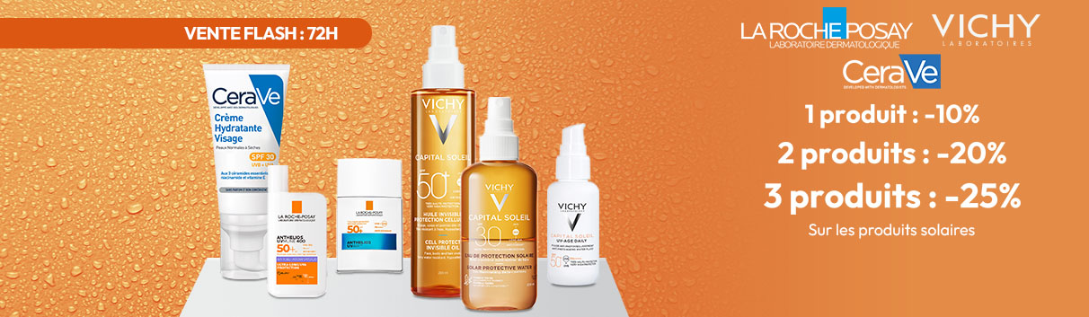 La Roche-Posay, Vichy, CeraVe