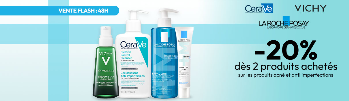 La Roche-Posay, Vichy, CeraVe