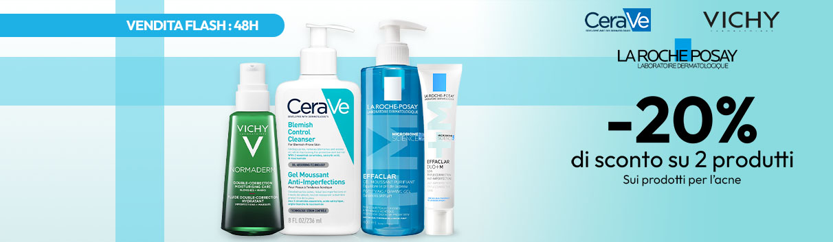 La Roche-Posay, Vichy, CeraVe