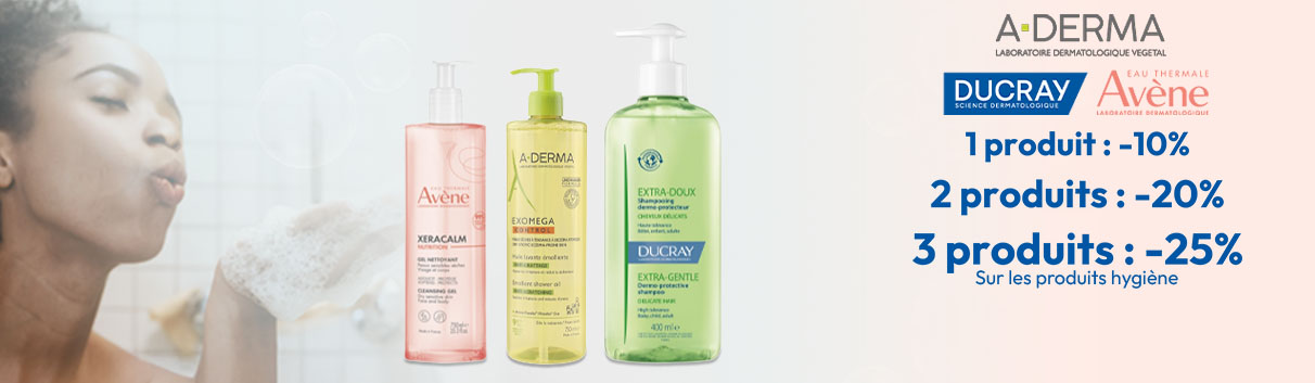 Avène, Aderma, Ducray