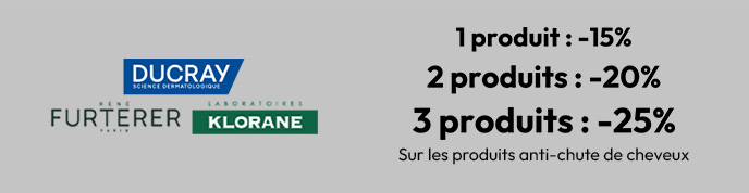 Ducray, René Furterer, Klorane