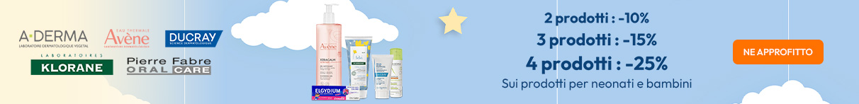 Avène, Aderma, Ducray, Klorane, Elgydium