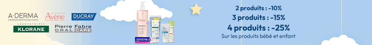 Avène, Aderma, Ducray, Klorane, Elgydium