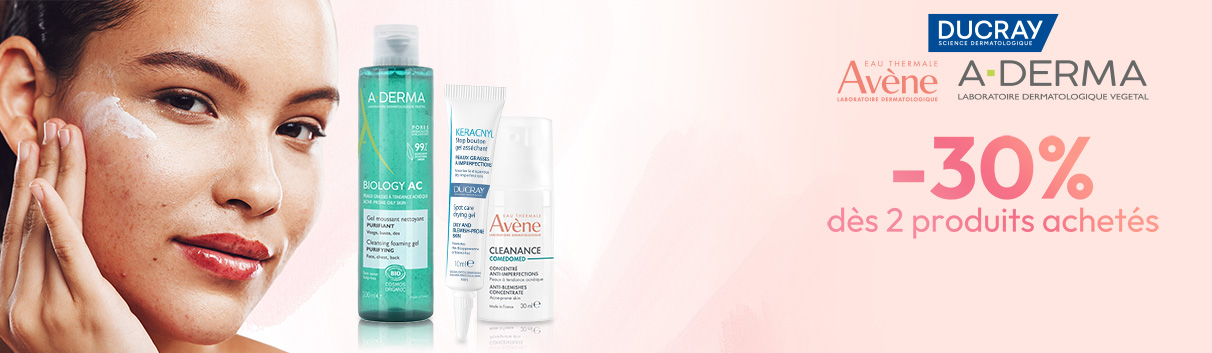 Avène, Aderma, Ducray