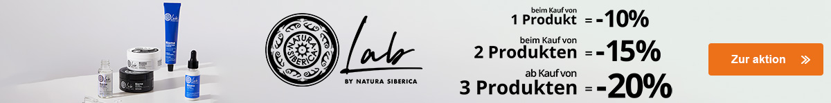 -10% auf alle Natura Siberica Produkte