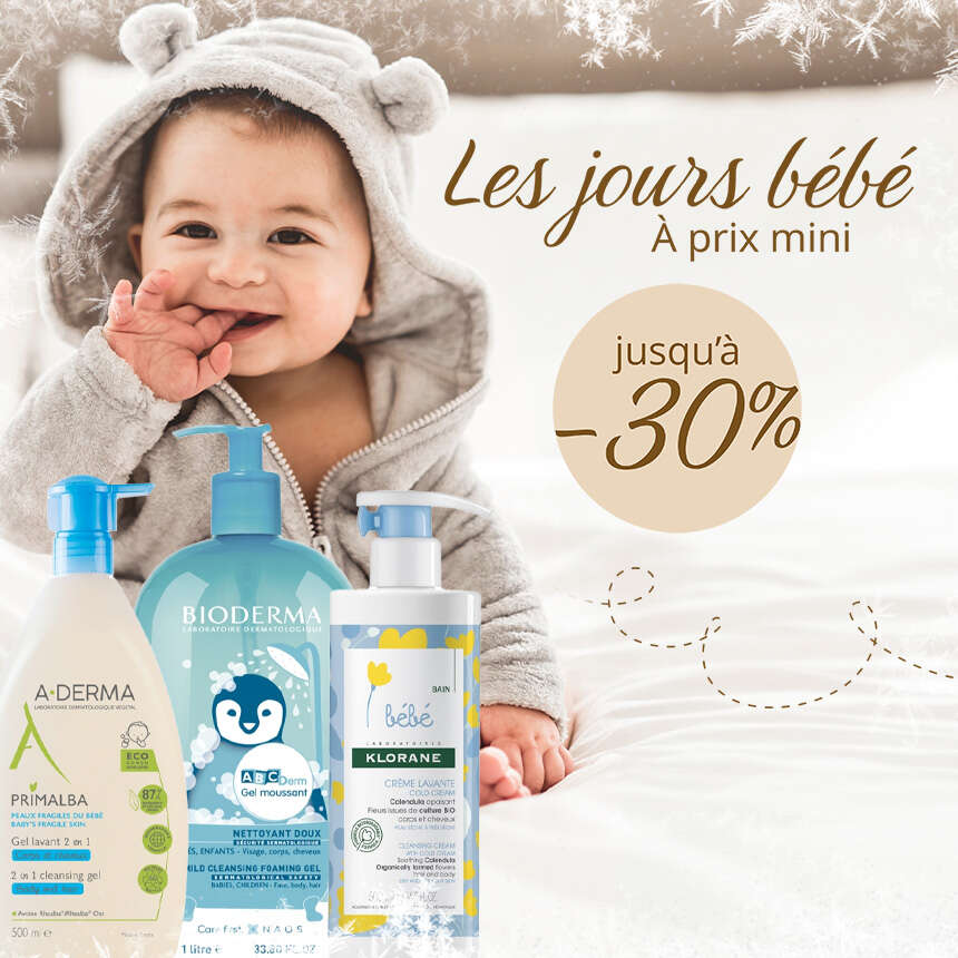 Promo Huile lavante bébé 250 ml - MOTS D'ENFANTS chez E.Leclerc