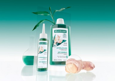 100 % des pellicules éliminées dès la première utilisation ? C’est possible avec Klorane Galanga