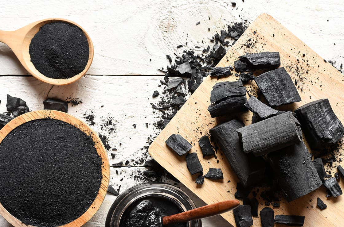 What are the benefits of vegetable charcoal? | Cocooncenter®