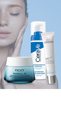 La Roche-Posay, Vichy, CeraVe